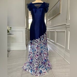 Navy gown
